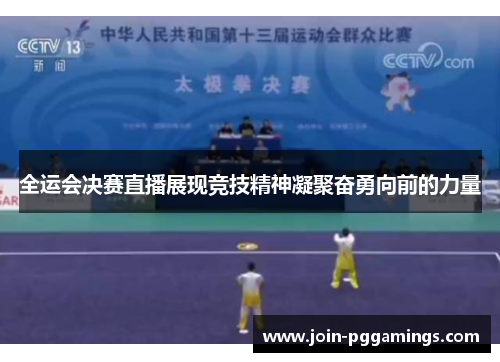全运会决赛直播展现竞技精神凝聚奋勇向前的力量