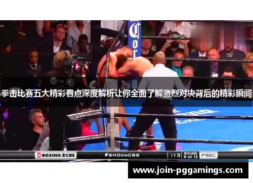拳击比赛五大精彩看点深度解析让你全面了解激烈对决背后的精彩瞬间
